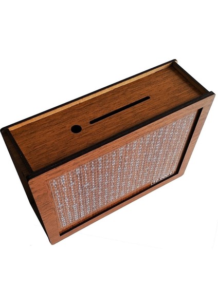 Parabox - 10.000TL Kumbara - Para Biriktirme Kutusu Cash Box 25*17*7 cm