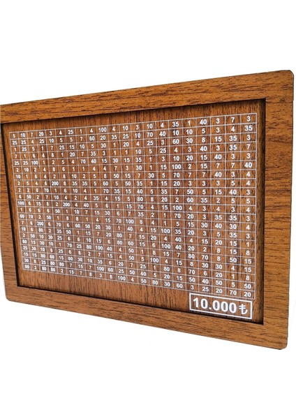 Parabox - 10.000TL Kumbara - Para Biriktirme Kutusu Cash Box 25*17*7 cm
