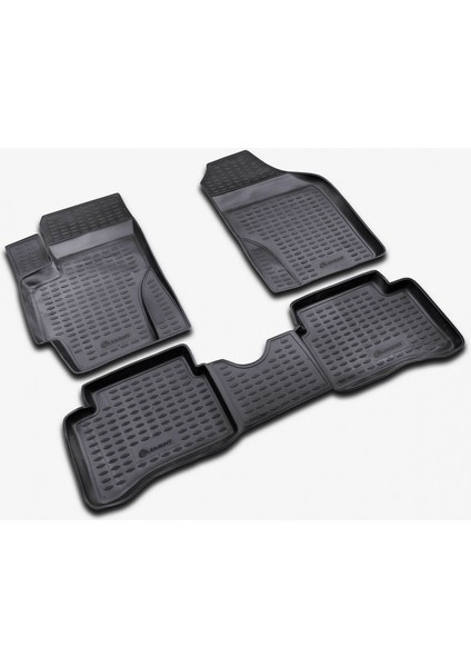 Trunk Mat Ford Ecosport, 2018-> Araca Özel 4d Havuzlu Paspas