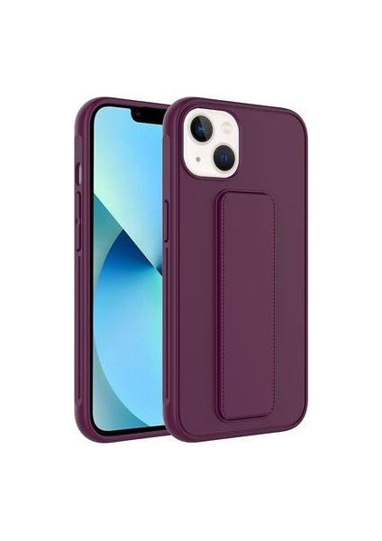 Apple iPhone 14 Kılıf El Geçmeli Standlı Kapak