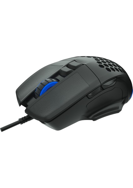 Lenovo Lecoo MS107 Kablolu RGB LED Aydınlatmalı 3200DPI 7 Tuşlu Gaming Mouse Siyah