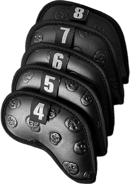 9x Golf Demir Headcover Club Ütüler (Yurt Dışından) fırsatları