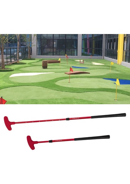 2pcs Portable Gençlik Golf Için Çocuk Putter - Çocuklar Için Iki Çizim Putter (Yurt Dışından) fırsatları