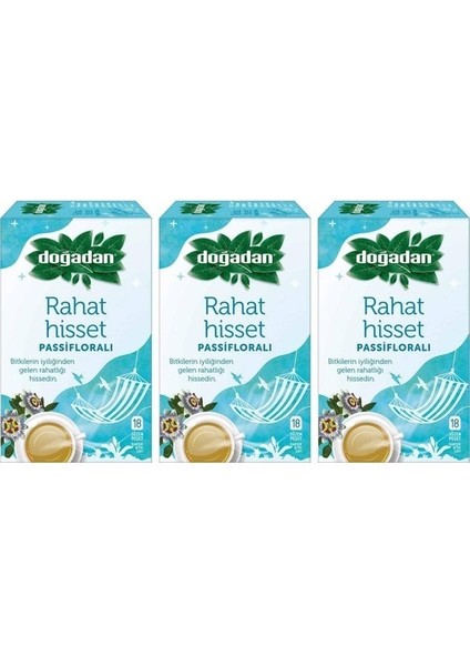 Rahat Hisset Passifloralı 3 x 18'li
