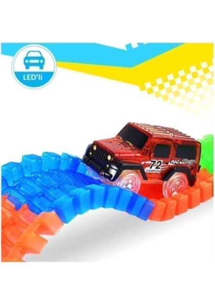 Magic Tracks Hareketli Raylar 168 Parça, Işıklı Araba , Raylı Araba Y058 fiyatları
