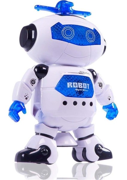 Torutoys 3D Işıklı ve Müzikli Dans Eden Robot