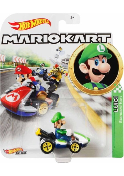 Mario Kart Karakter Araçlar GBG25 - Luigi
