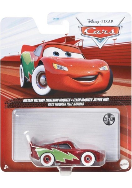 Cars 3 Tekli Karakter Araçlar Tatil Ateşli Şimşek Mcqueen DXV29 GRR96