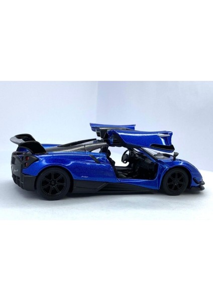 2016 Pagani Huayra Bc Çek Bırak 5ınch. Lisanslı Model Araba, Oyuncak Araba 1:38 modelleri