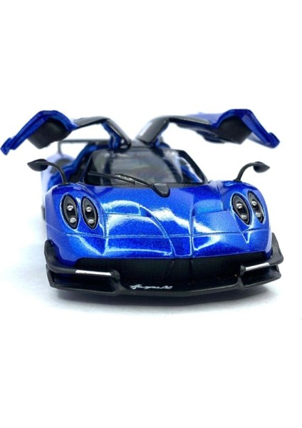 2016 Pagani Huayra Bc Çek Bırak 5ınch. Lisanslı Model Araba, Oyuncak Araba 1:38 fırsatları