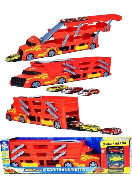 Kutulu Arabalı 3 Katlı Tır