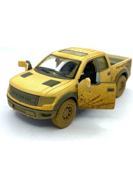 2013 Ford F-150 Svt Raptor Supercrew (Çamurdesenli)Çekbırak 5ınch.lisanslı Model Araba,oyu