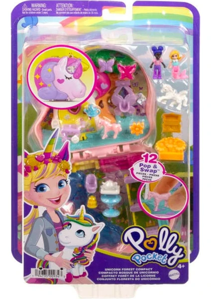 Polly Pocket ve Maceraları Micro Oyun Setleri Unicorn Forest - HCG20