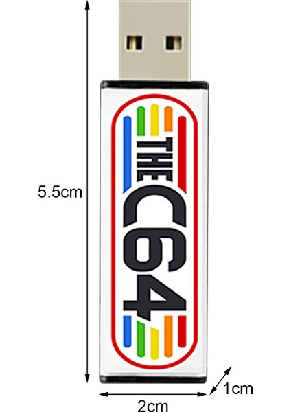 Hısy C64 Oyun Diski Tak ve Çalıştır Oyunun Keyfini Çıkarın Kullanıma Uygun Klasik C64 Oyun Usb'si (Yurt Dışından)
