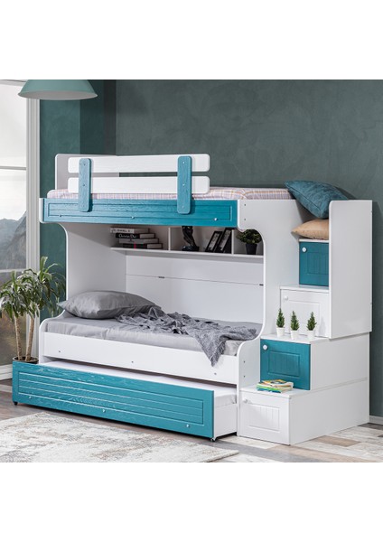 Defne Yavrulu Ranza , 3lü Ranza + 2 Adet Comfort Ortopedik Yatak