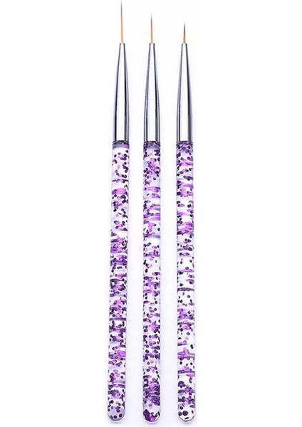 3 'lü Nail Art Fırça Seti modelleri