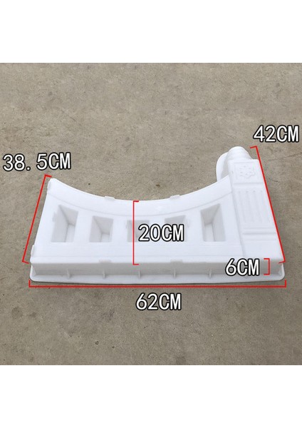 Bahçe Çit Kalıp Beton Çimento Yeniden Kullanılabilir Çiçek Yatakları Süslemek (Yurt Dışından)