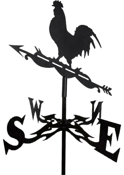 Metal Zanaat Sahne Çatı Montaj Rüzgar Yönü Gösterge Aracı (Yurt Dışından)