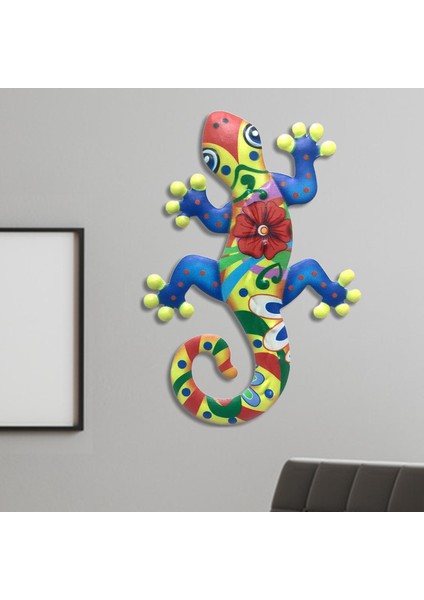 El Yapımı Veranda Çim Çit Süslemeleri Duvar Heykelleri Süs Mavi (Yurt Dışından) modelleri