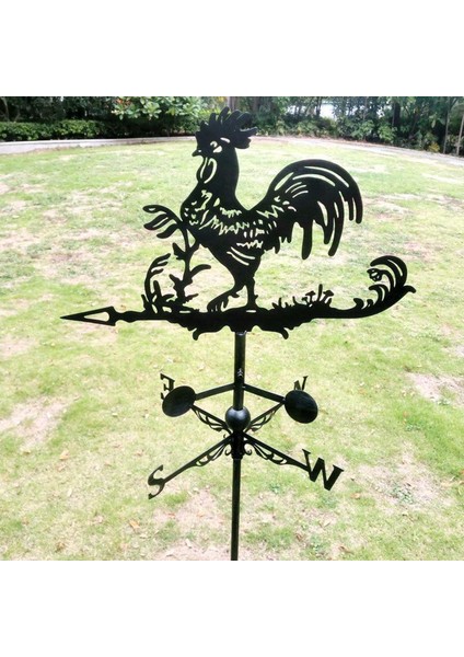 Vintage Weather Vane Rüzgar Yönü Göstergesi Bahçe Bahçe Kutbu (Yurt Dışından)