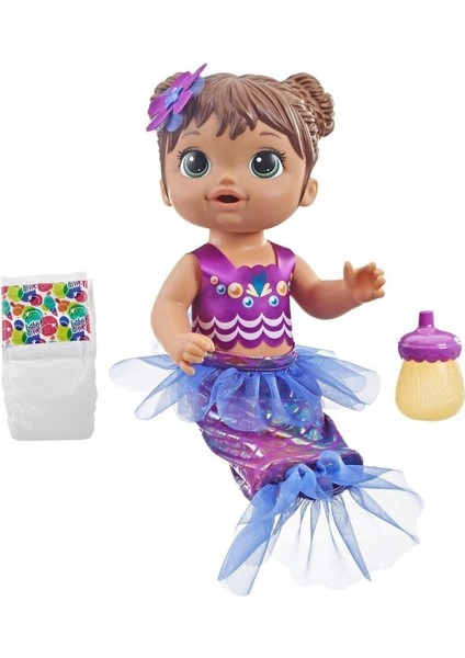 Baby Alive Deniz Kızı Bebeğim Kumral E3691