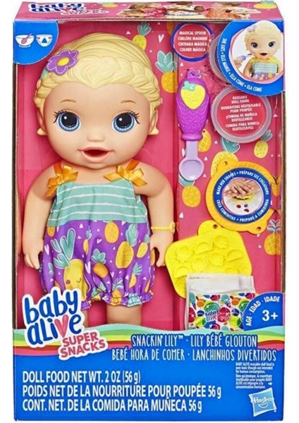 Baby Alive Lily ile Mama Eğlencesi E5841