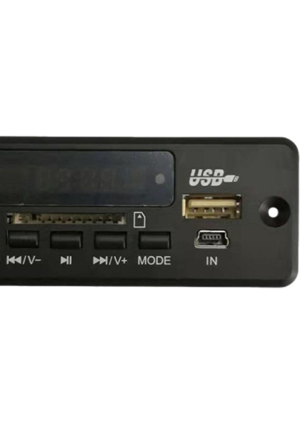 Decoderboard Modülü Bluetooth 5.0 Mp3 Çalar Power Black Için USB Fm