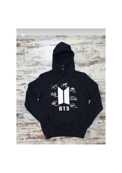Bts Swetshirt Bts Şapka Bts Cüzdan 2 Iplik Şardonlu