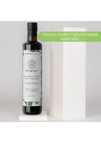 Soğuk Sıkım Natürel Sızma Zeytinyağı 5 Lt + 500 ml (Ayvalık 2024-2025