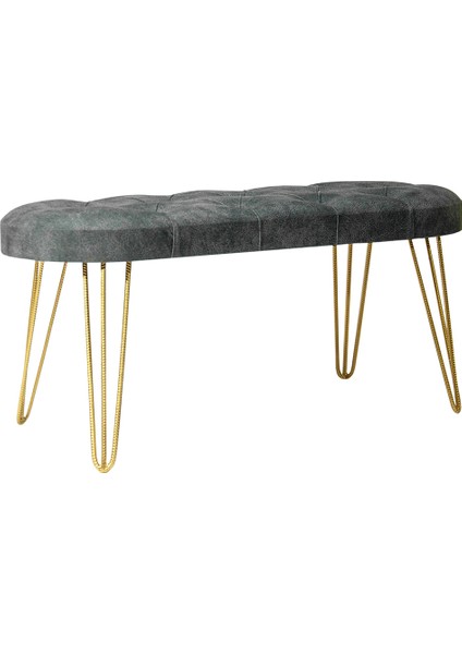 Louca Bench Gri Gold ZN139-2