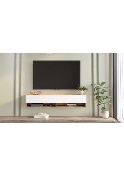 Future Tv Ünitesi FR11-AW Çam-Beyaz modelleri