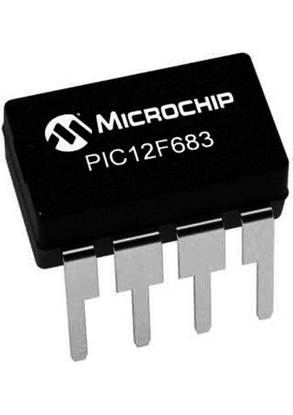 PIC12F683 I/p 8-Bit 20MHZ Mikrodenetleyici Dıp8