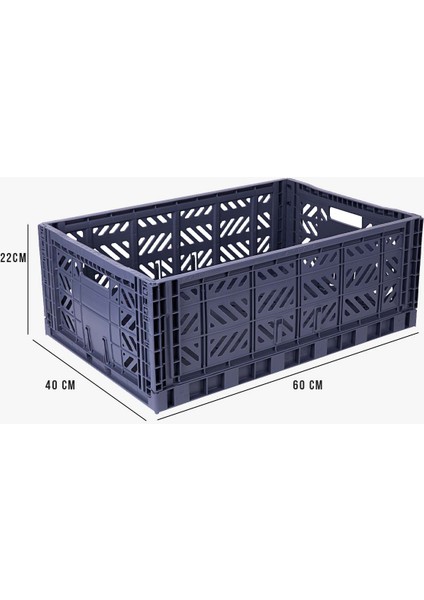 Aykasa 604022 Maxibox Cobalt Katlanabilir Kasa fırsatları