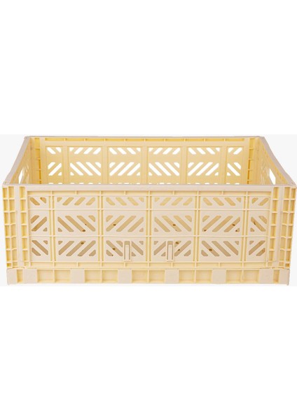 Aykasa 604022 Maxibox Cream Katlanabilir Kasa modelleri