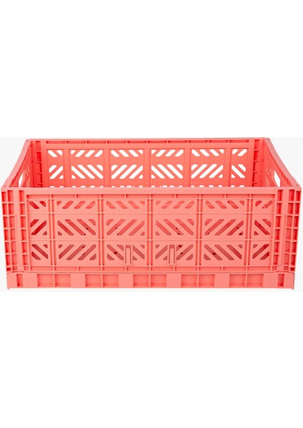 Aykasa 604022 Maxibox Salmon Pink Katlanabilir Kasa modelleri