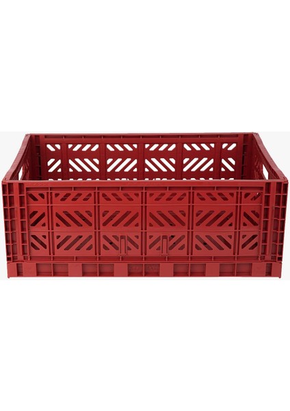 Aykasa 604022 Maxibox Tile Red Katlanabilir Kasa