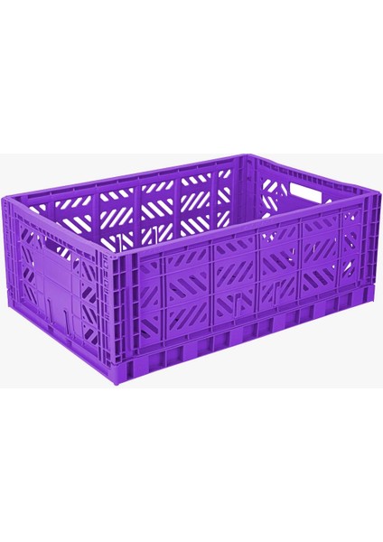 Aykasa 604022 Maxibox Violet Katlanabilir Kasa