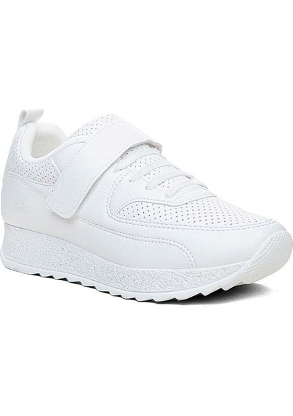 102 Deri Trend Fashion Kadın Sneakers Ayakkabı