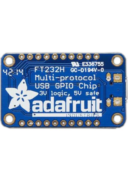 FT232H Breakout Kartı - Genel Amaçlı USB To GPIO+SPI+I2C