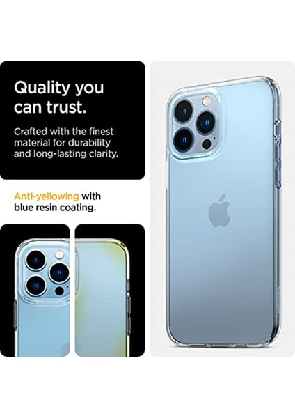 Apple Iphone 13 Pro Kılıf Liquid Crystal 4 Tarafı Tam Koruma - ACS03254 modelleri