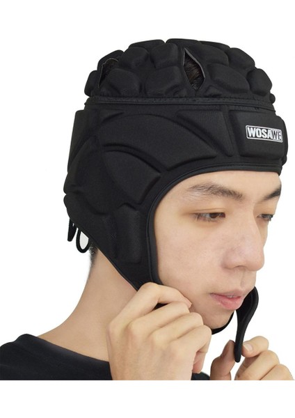 Eva Rugby Head Guard Futbol Scrum Headgear Sports Yetişkinler Nefes Alabilir Köpük Şapka M (Yurt Dışından) fiyatları