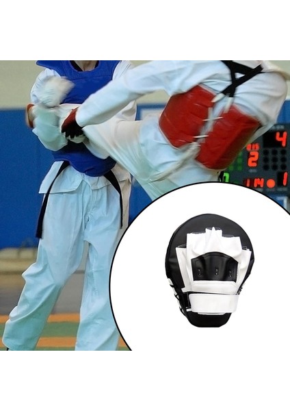 Mma Boks Delme Odak Pedleri Muay Thai Hedef Kavisli Eldivenler (Yurt Dışından)