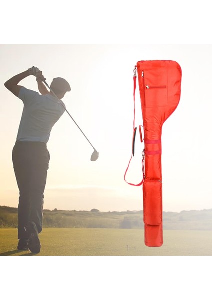 Golf Çanta Kulüpleri Vaka Katlanabilir Hafif Kalın Ve Kırmızı Eğitim Için Zor (Yurt Dışından) fırsatları