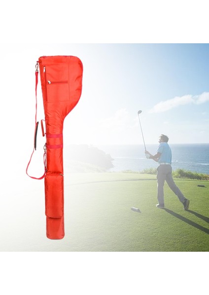 Golf Çanta Kulüpleri Vaka Katlanabilir Hafif Kalın Ve Kırmızı Eğitim Için Zor (Yurt Dışından) indirimleri