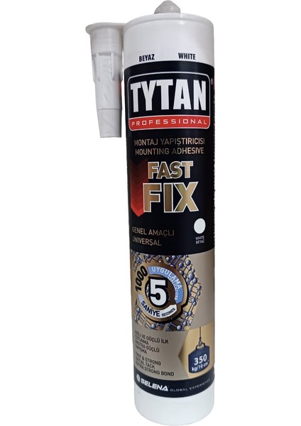 Fast Fix Mounting Adhesive 290 ml Beyaz