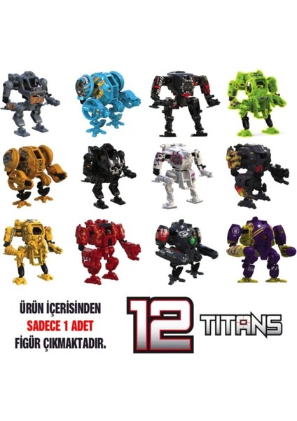 Pocket Titans Seri 1 Sürpriz Paket modelleri