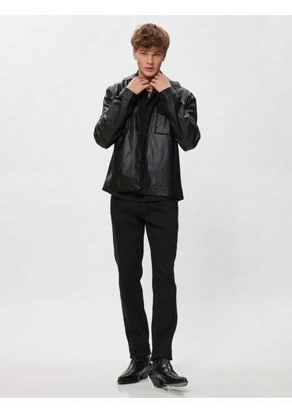 Slim Fit Kot Pantolon - Brad Jean