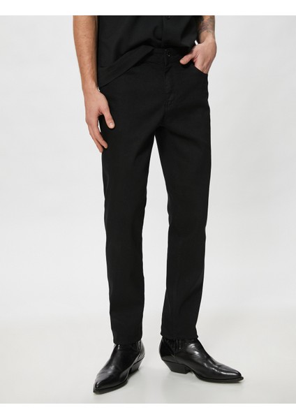 Slim Fit Kot Pantolon - Brad Jean