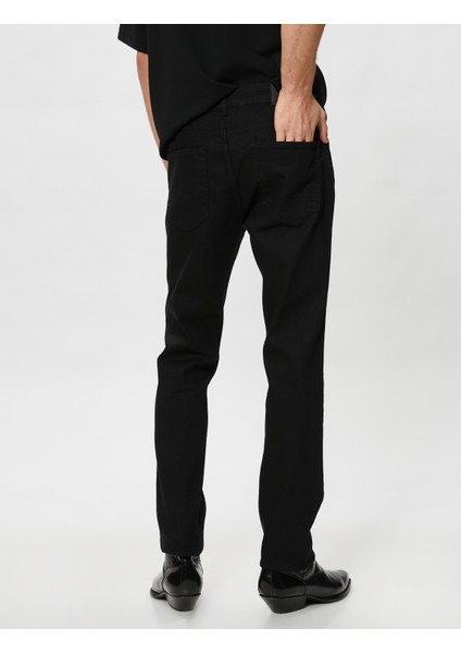 Slim Fit Kot Pantolon - Brad Jean