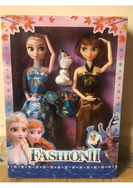 Frozen Elsa Anna ve Olaf Sonsuz Hareket Oyuncak Bebek Frozen Elsa Anna Olaf Sonsuz
